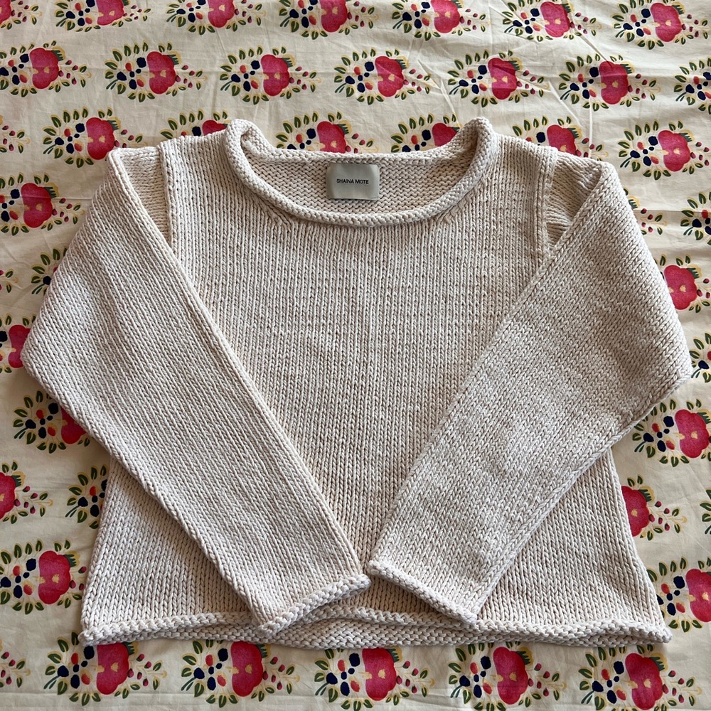 Shaina Mote Brisa Sweater in Natural
